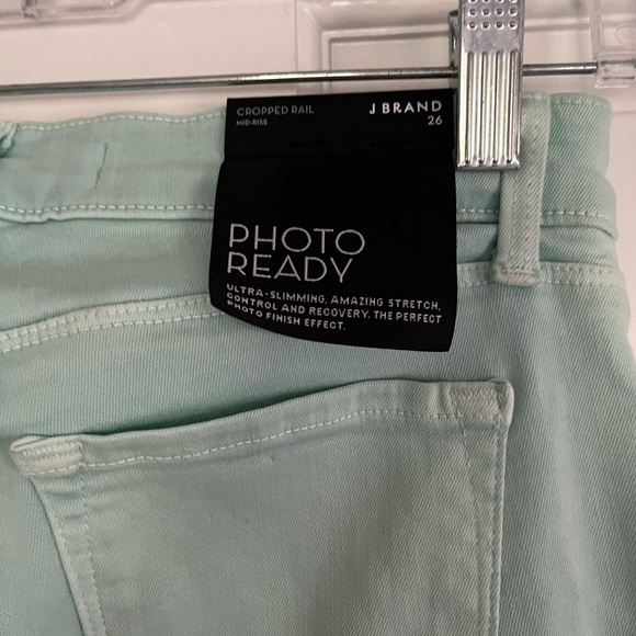 J Brand Photo Ready-Ultra Slimming Jeans-Sea Green-Vintage. NWT - Picture 6 of 9